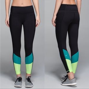 Lululemon Trail Bound 7/8 Tights Size 6